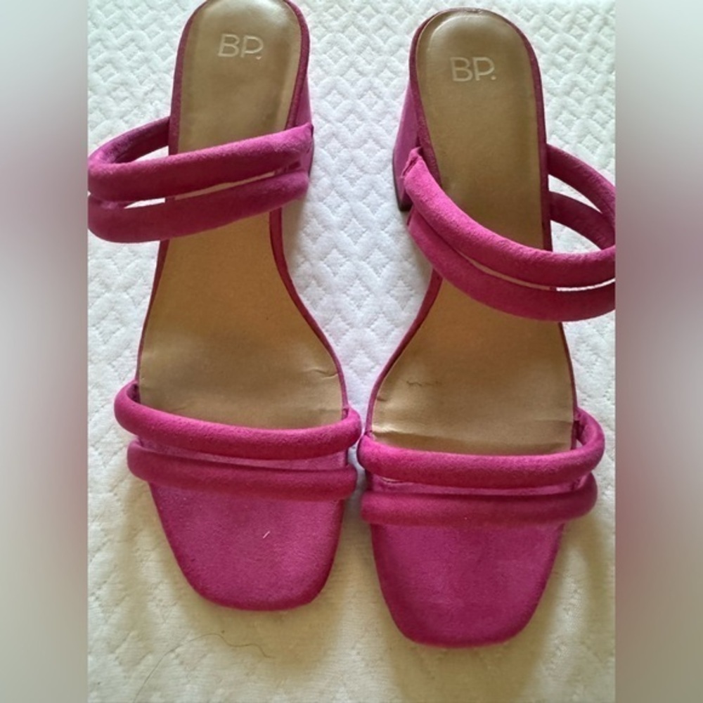 BP by Nordstrom Elegant Pink Women's Sandals Size 10